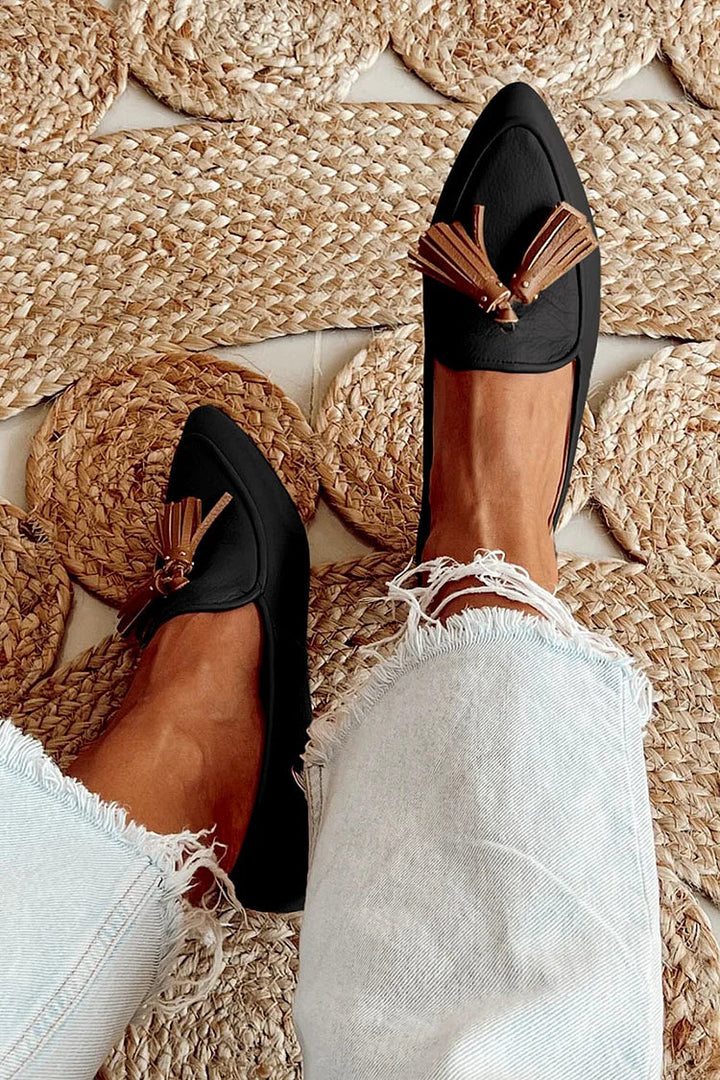 Eimear | Modern Fringed Loafers