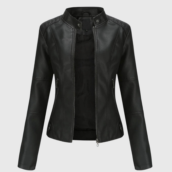 Saoirse | Elegant Leather Jacket for Women