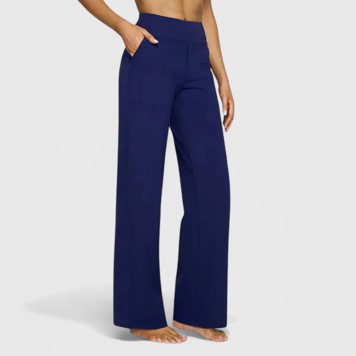 Deirdre | Elegant Straight-Leg Trousers