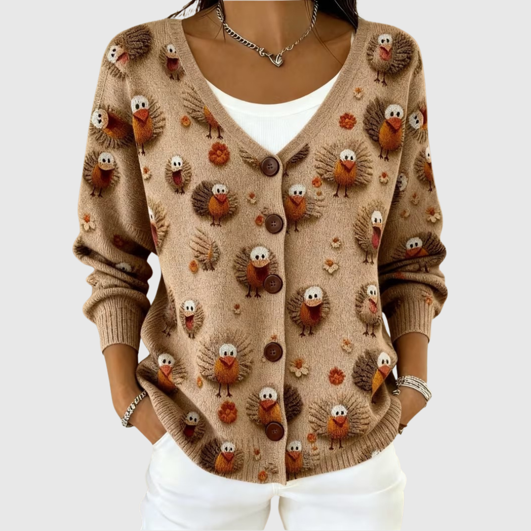 Saoirse| Buttoned Soft Knit Cardigan