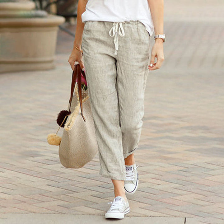 Cliona | Casual Drawstring Trousers