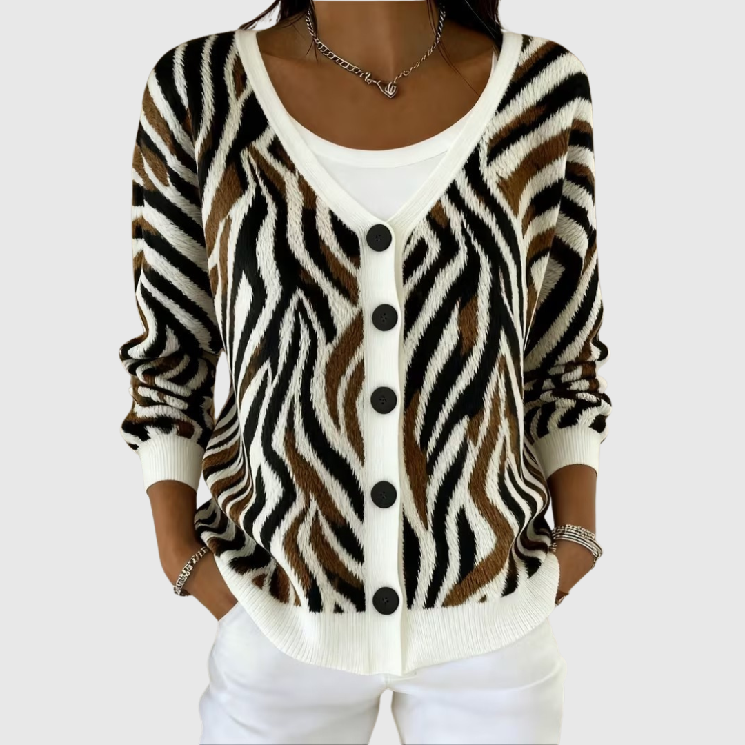 Mairead| Buttoned Soft Knit Cardigan