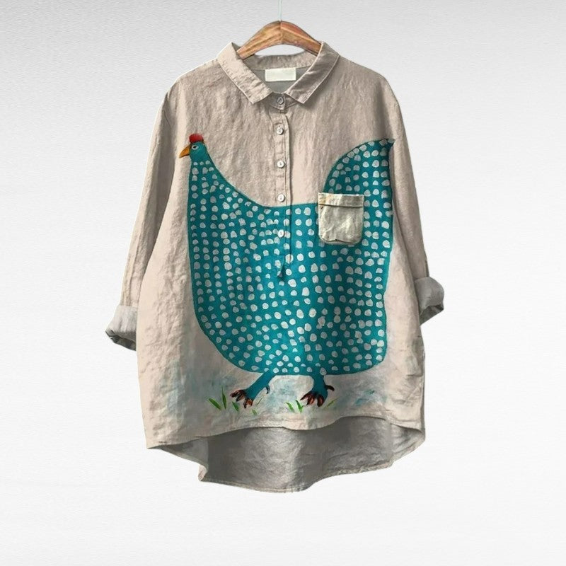 Sadhbh | Elegant Summer Blouse