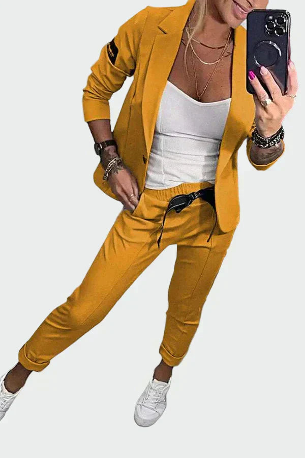 Bebhinn | Women's Loose-Fitting Trouser and Blazer Set