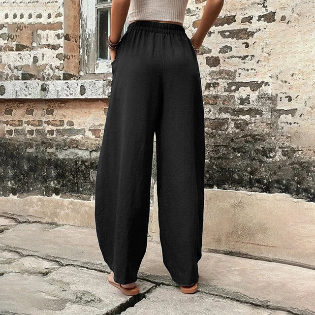 Brigid | Fluid Wide-Leg Trousers