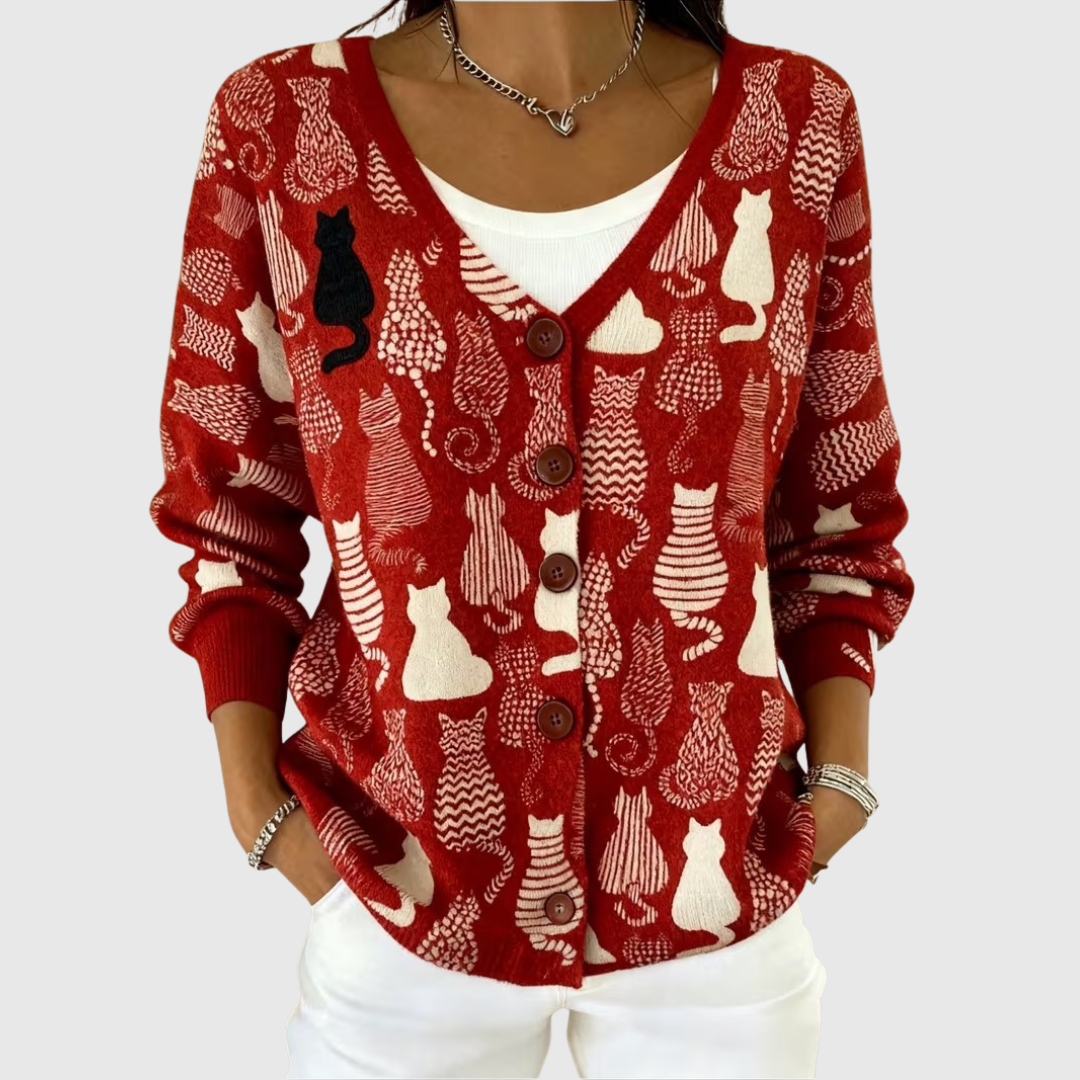Niamh | Buttoned Soft Knit Cardigan