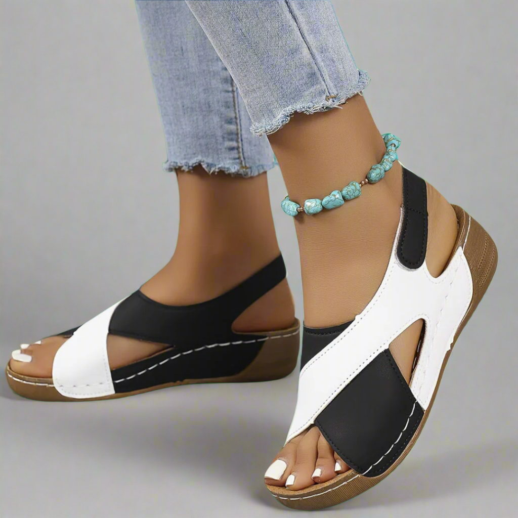 Liadain | Colourblock Orthopedic Sandals