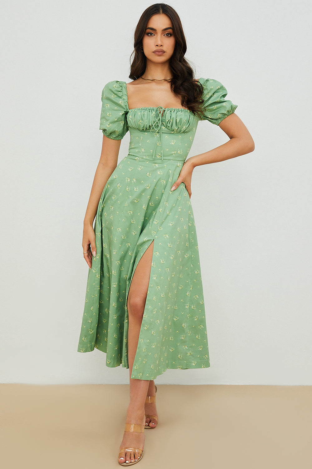 Sadhbh | Bloom Puff Sleeve Dress