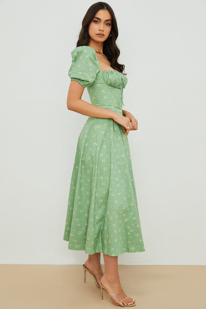 Sadhbh | Bloom Puff Sleeve Dress