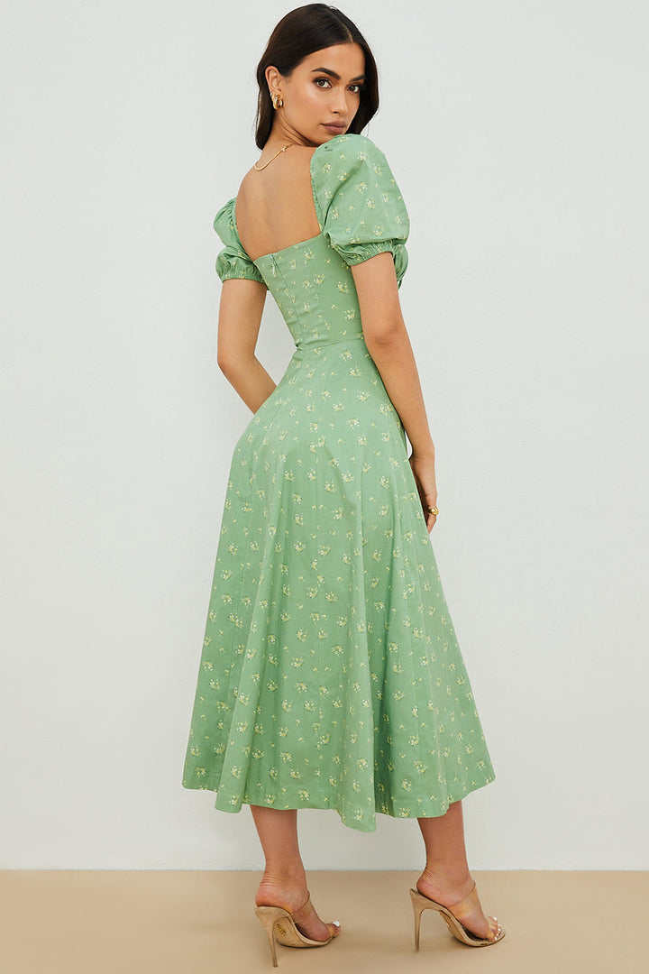 Sadhbh | Bloom Puff Sleeve Dress