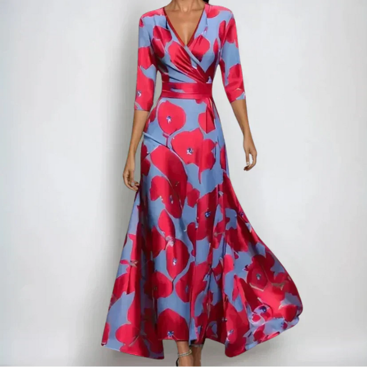 Éabha | Elegant Floral Dress