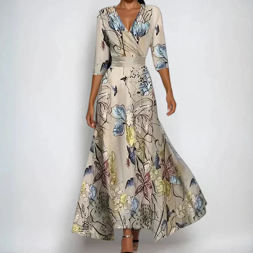 Éabha | Elegant Floral Dress