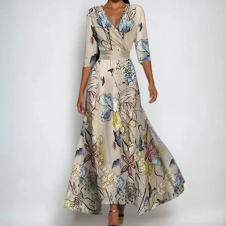 Éabha | Elegant Floral Dress