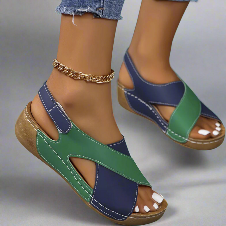 Liadain | Colourblock Orthopedic Sandals