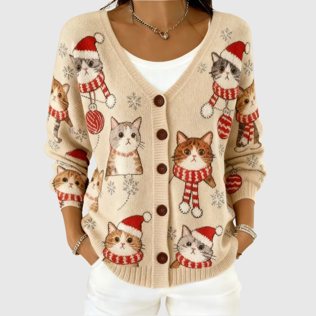 Laoise| Buttoned Soft Knit Cardigan