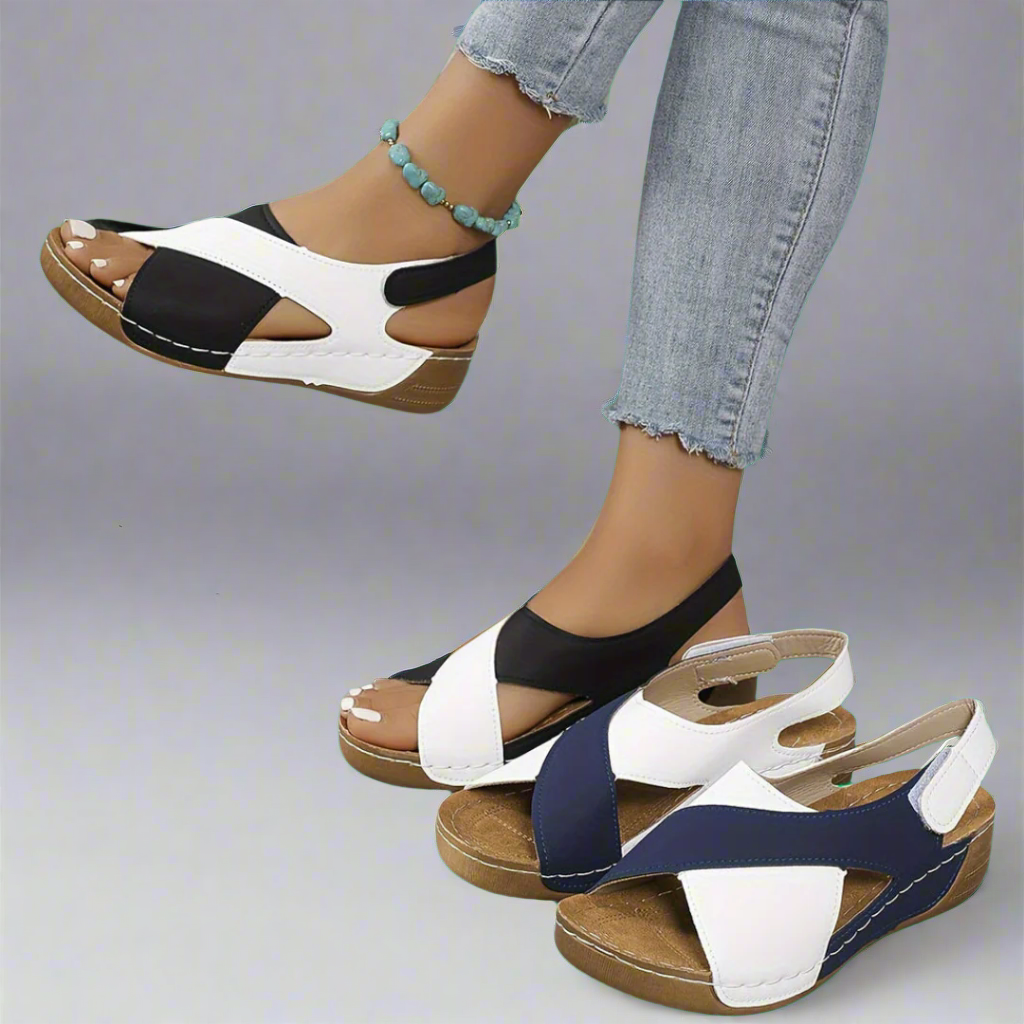 Liadain | Colourblock Orthopedic Sandals