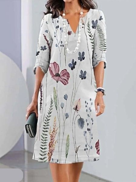 Bríd | Tiered Floral Dress