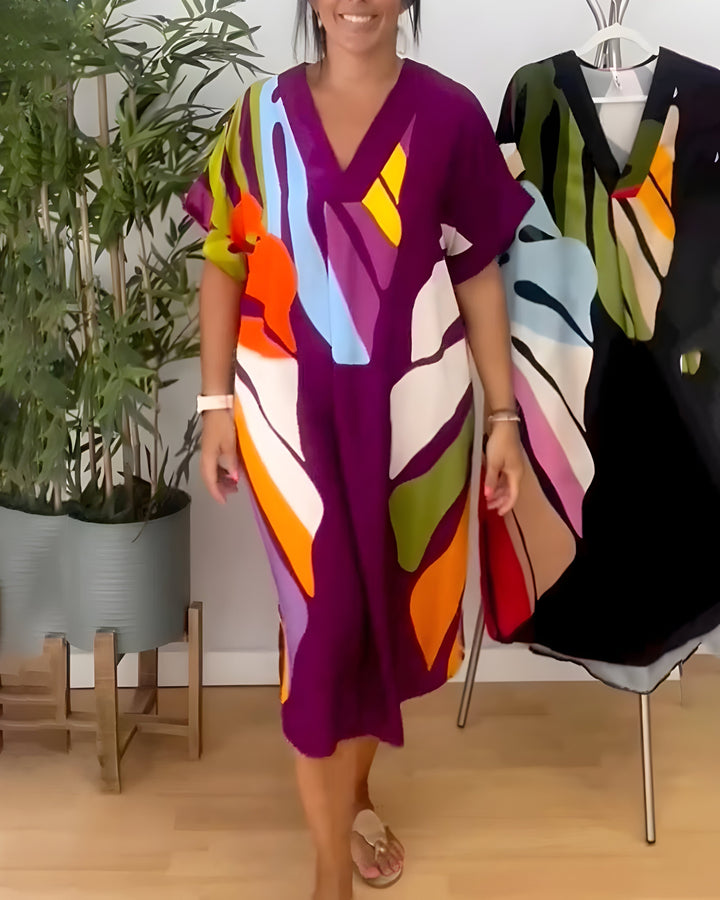 Maeve | Abstract Print Dress