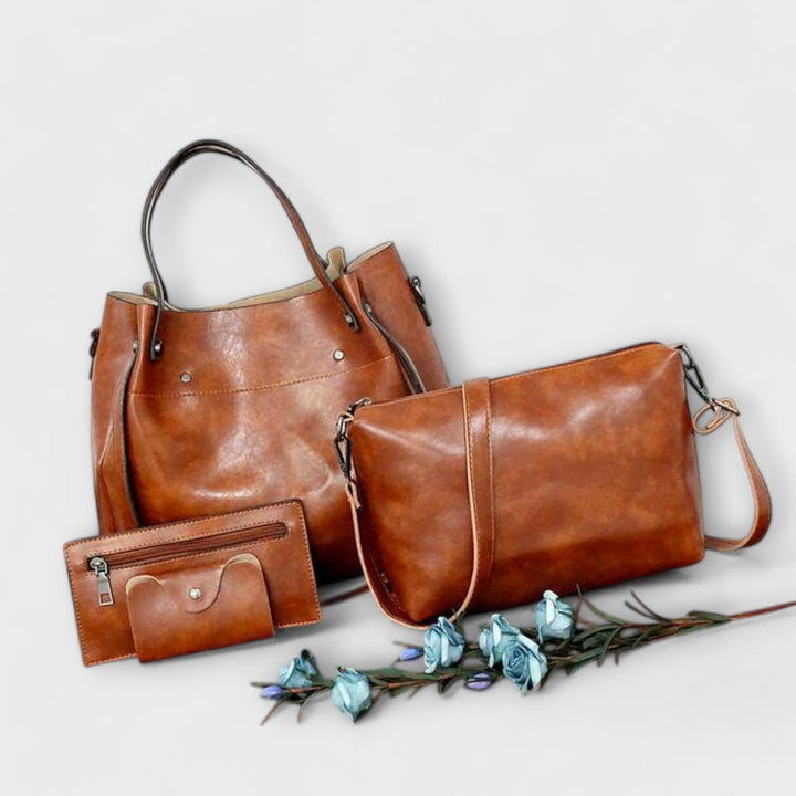 Gormla | 4-Piece Vintage Bag Set