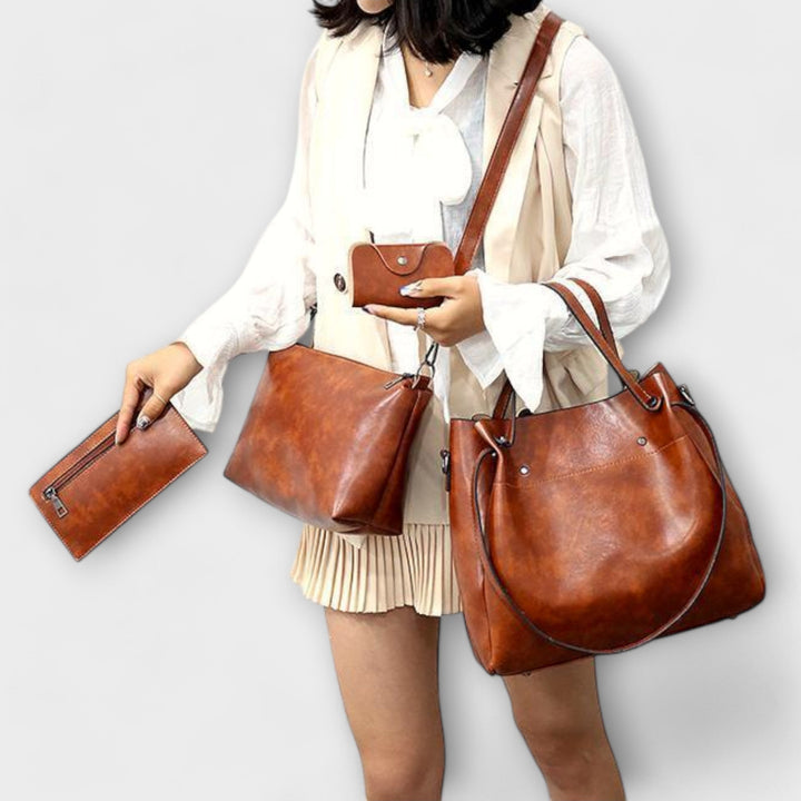 Gormla | 4-Piece Vintage Bag Set