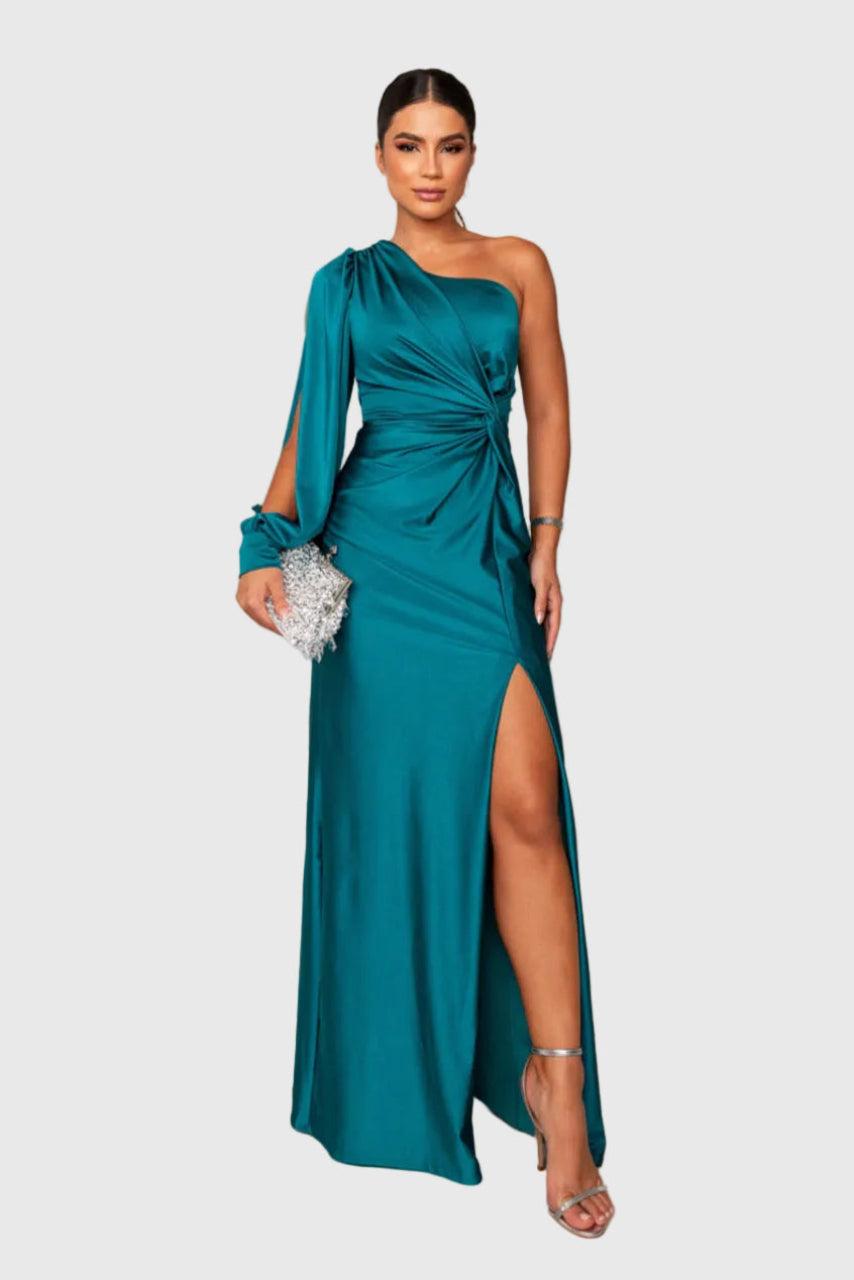 Aoibhinn | Elegant Flowing Evening Maxi Dress