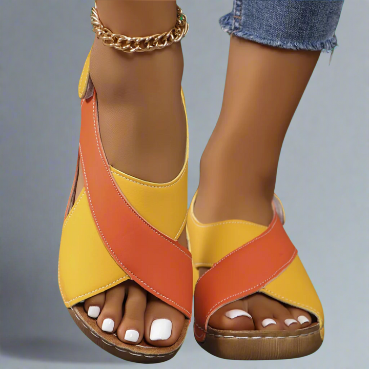 Liadain | Colourblock Orthopedic Sandals