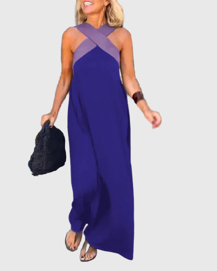 Deirdre | Elegant Flowing Maxi Dress