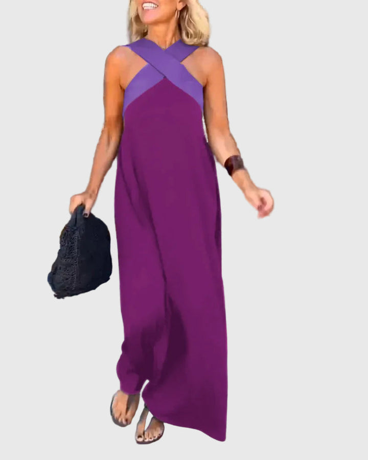 Deirdre | Elegant Flowing Maxi Dress