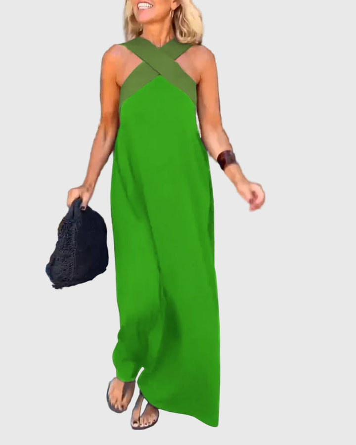 Deirdre | Elegant Flowing Maxi Dress