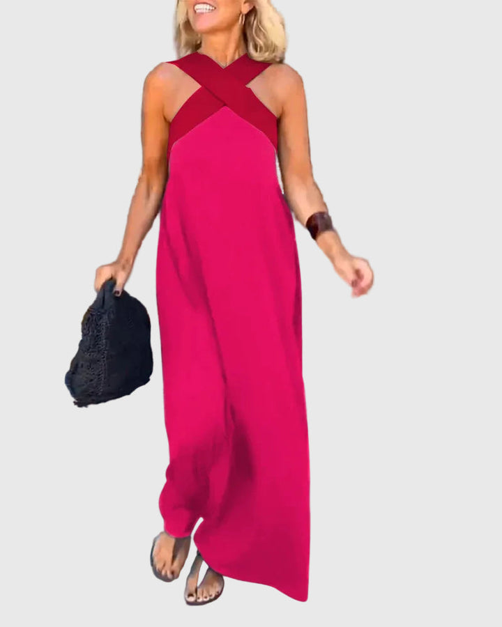 Deirdre | Elegant Flowing Maxi Dress