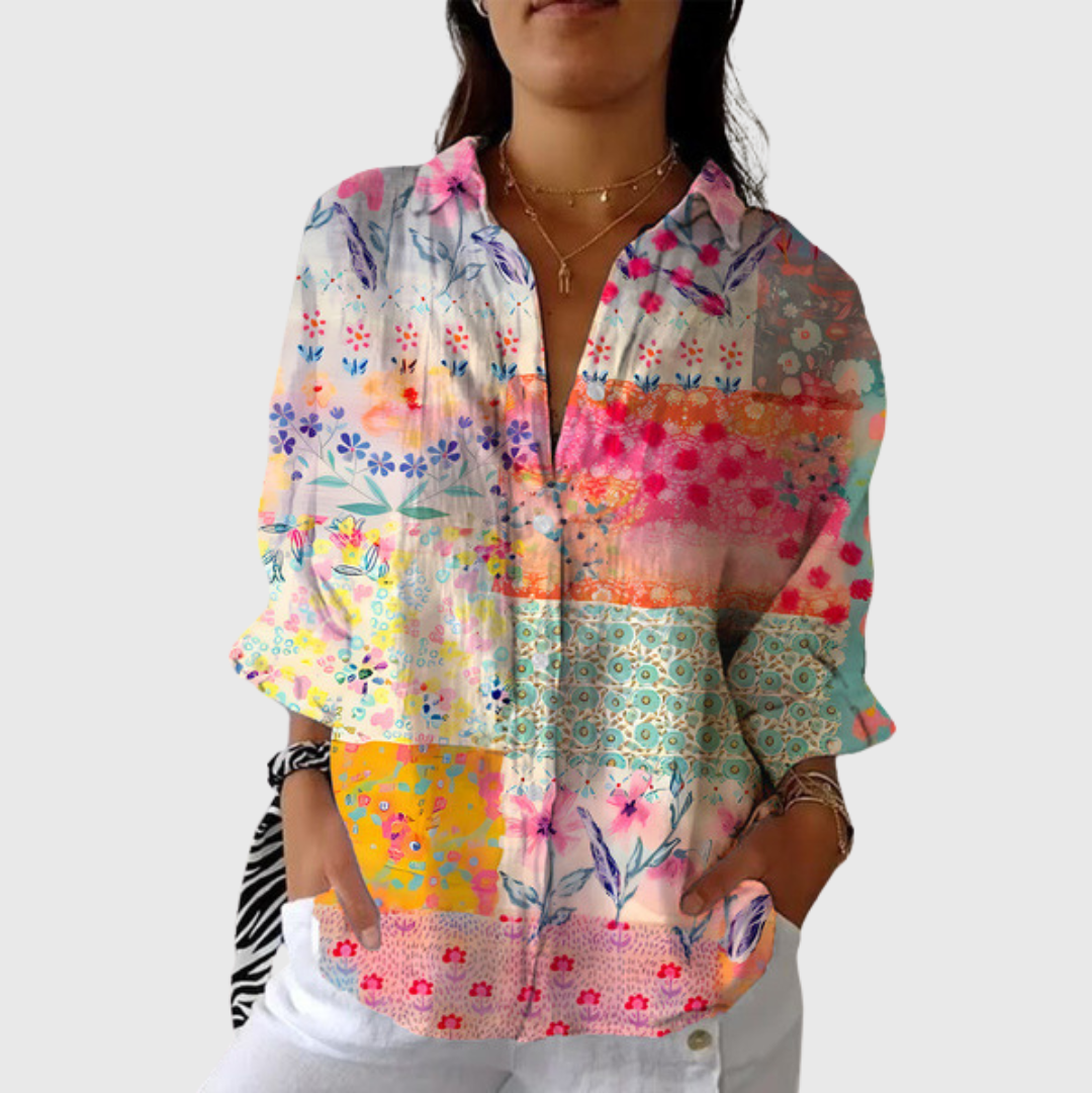 Paidin | Lightweight Printed Blouse