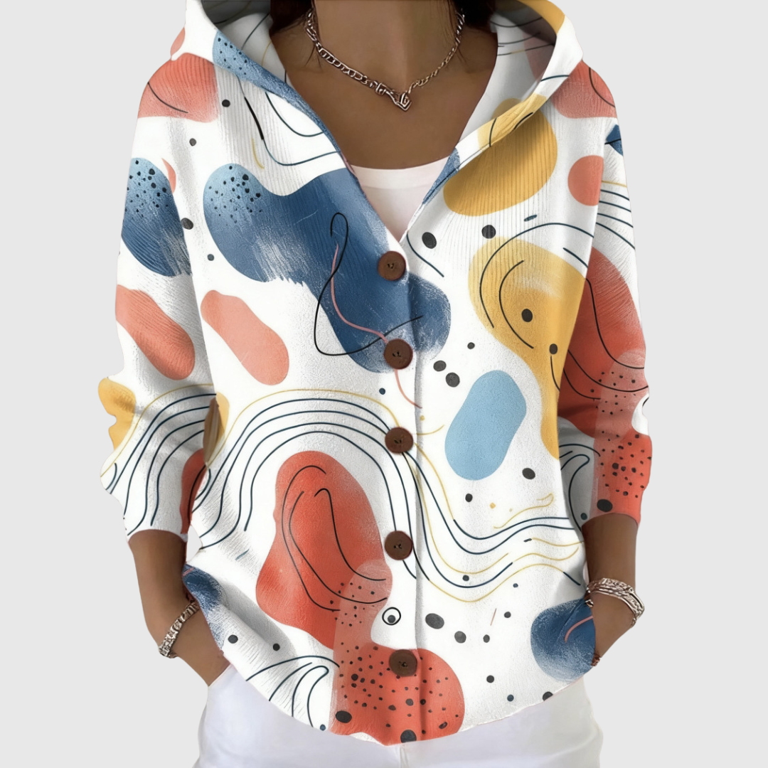 Doireann| Hooded Knit Comfort Cardigan
