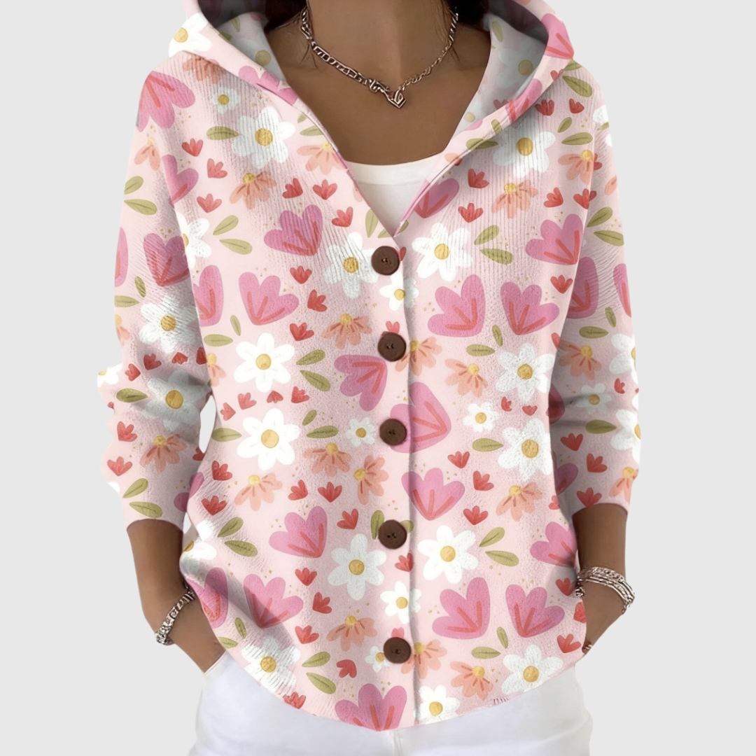 Erin| Hooded Knit Comfort Cardigan