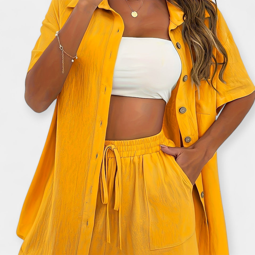 Isolde | Shirt and Shorts Set