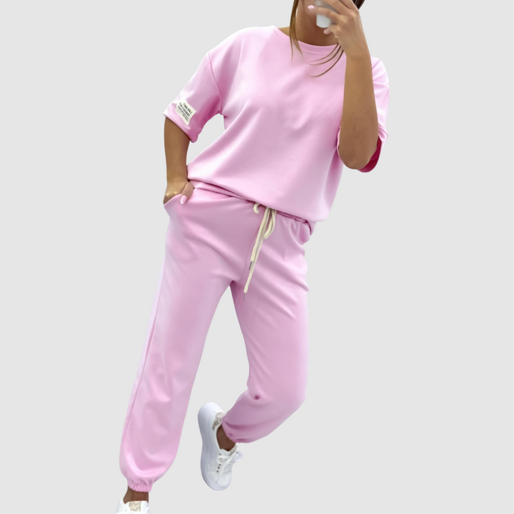 Velma | Short Sleeve Lounge Set