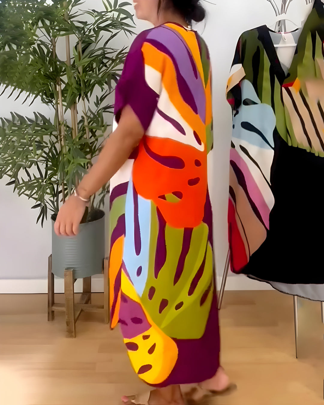 Maeve | Abstract Print Dress