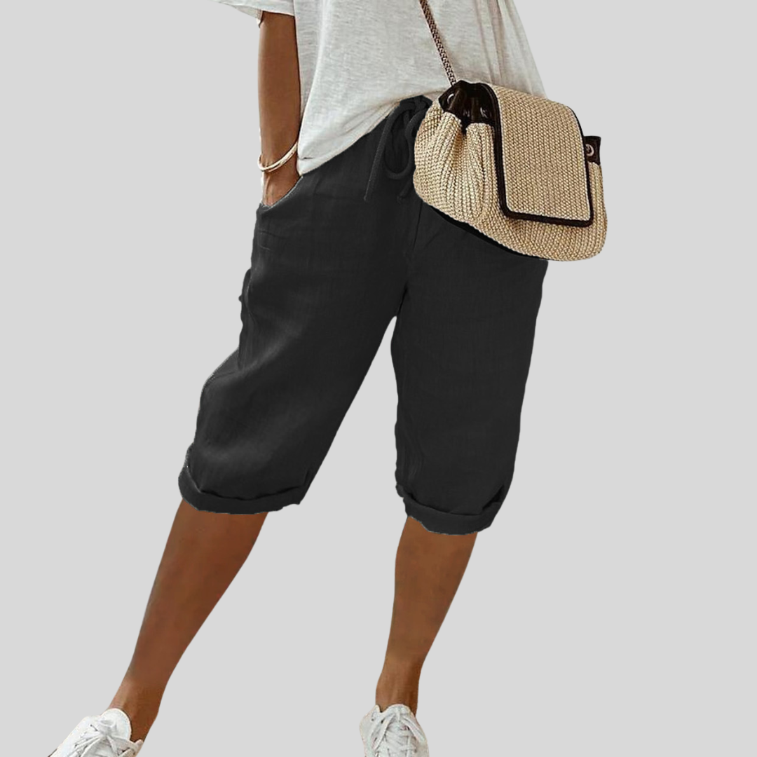 Caitriona | Elegant Comfort Fluid Shorts