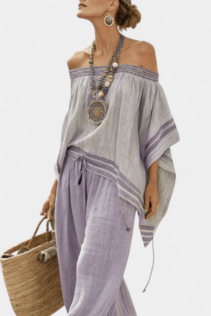 Almha | Boho Bardot Set