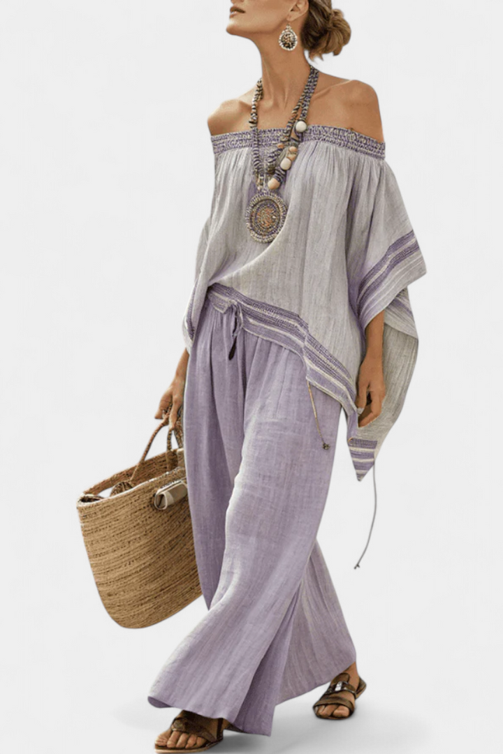 Almha | Boho Bardot Set