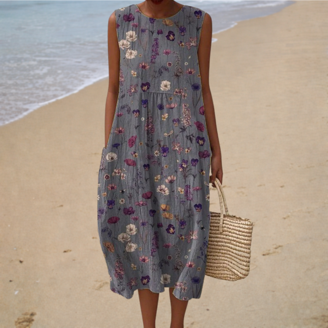 Finola | Comfortable Sleeveless Summer Dress