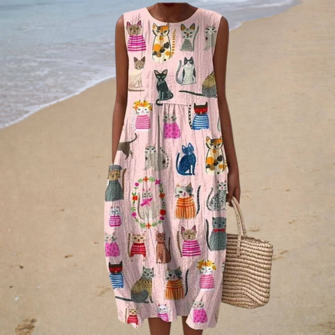 Éabha | Comfortable Sleeveless Summer Dress
