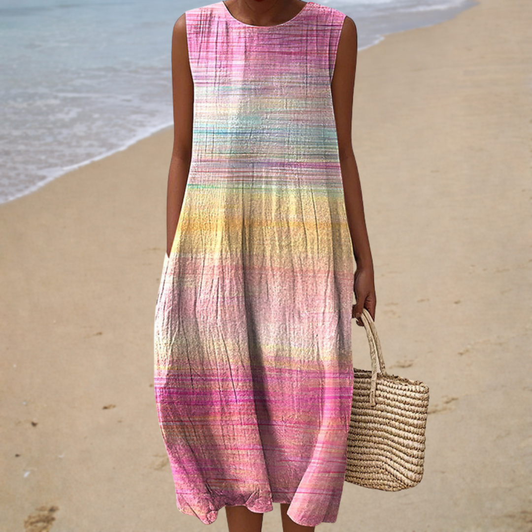 Labhaoise | Comfortable Sleeveless Summer Dress