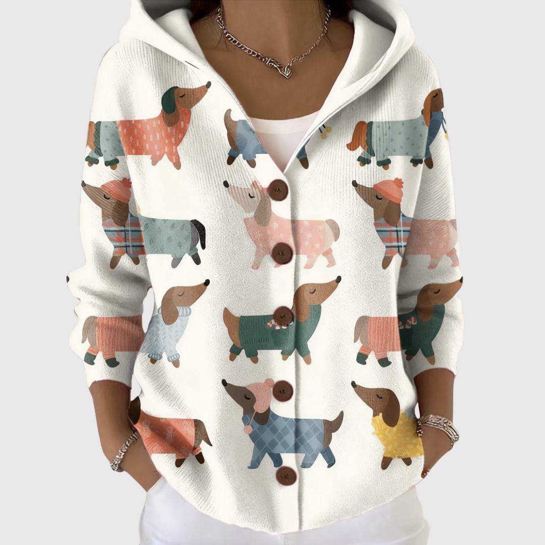 Orla| Hooded Knit Comfort Cardigan