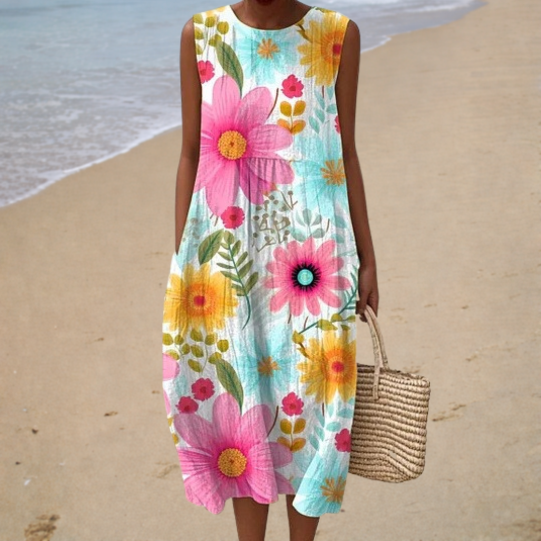 Doireann | Comfortable Sleeveless Summer Dress