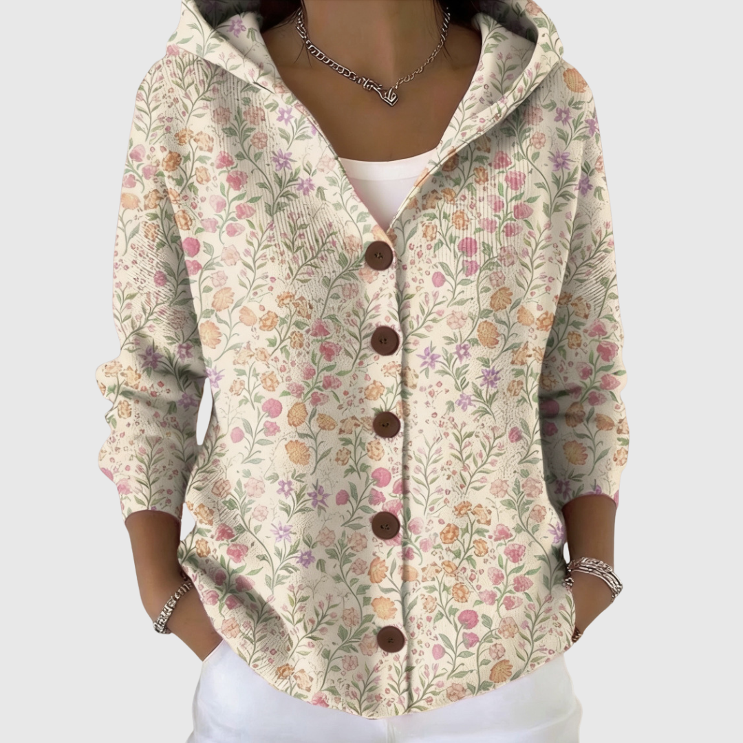 Iseult| Hooded Knit Comfort Cardigan