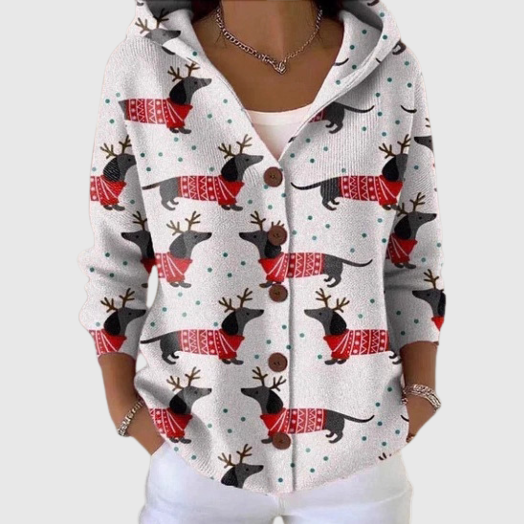 Aoife | Hooded Knit Comfort Cardigan