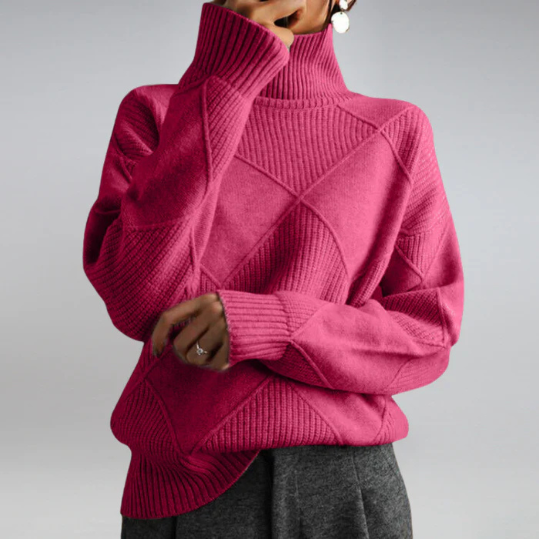Órla | Luxurious High-Neck Cashmere Jumper