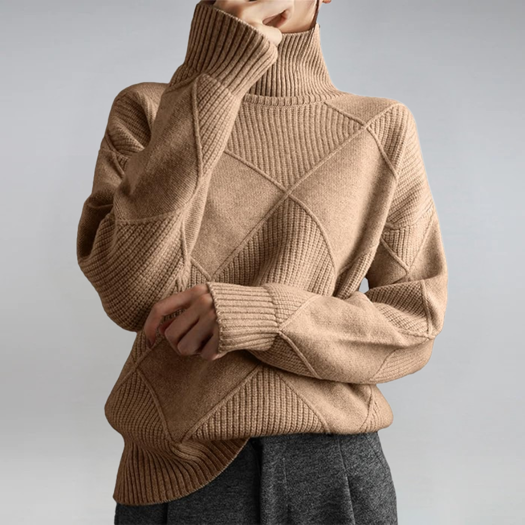 Órla | Luxurious High-Neck Cashmere Jumper