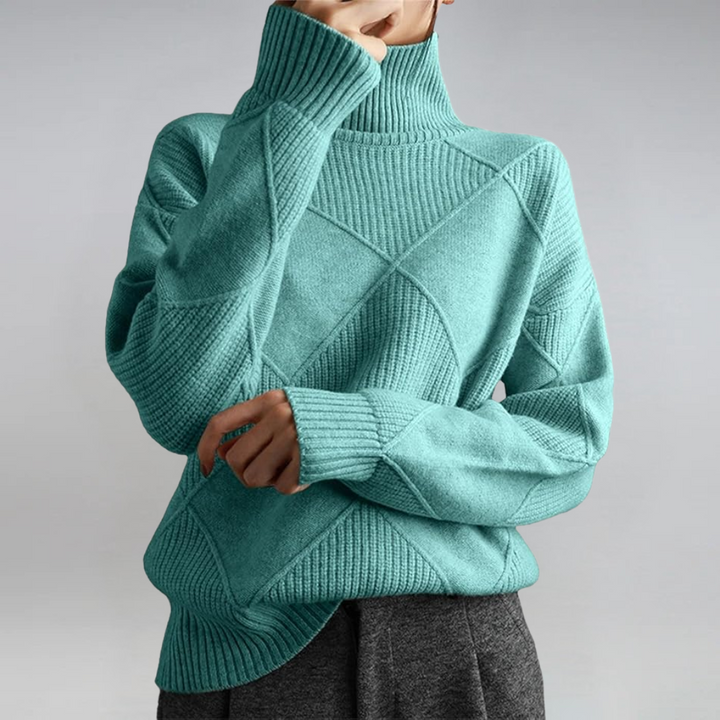 Órla | Luxurious High-Neck Cashmere Jumper