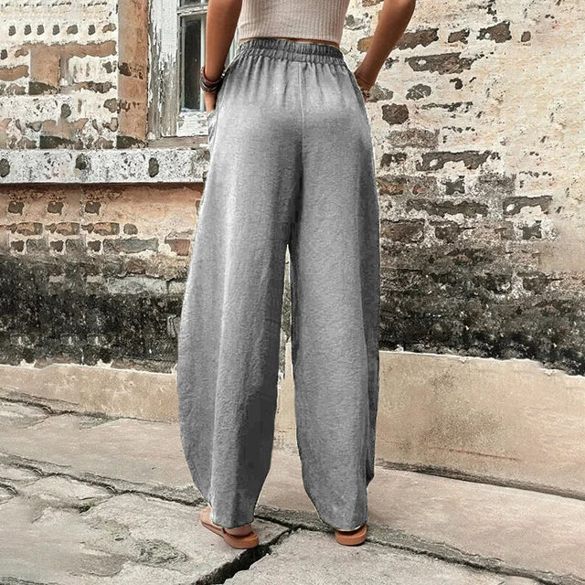 Brigid | Fluid Wide-Leg Trousers